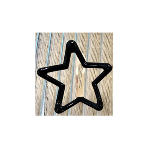 BARY REEF large star hair clip, broken hair clip, star five-pointed star color bb clip, broken hair clip, bangs clip, simple side clip, five-pointed star mixed color (pack of five)