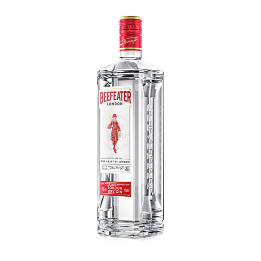 必富达（Beefeater）金酒 琴酒杜松子酒 英国伦敦进口烈酒  蒸馏酒 700ml 
