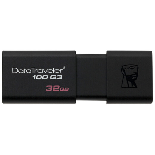 Kingston 32GB USB3.0 U disk DT100G3 black slide design Kingston 32GB USB3.0 U disk DT100G3 black slide design