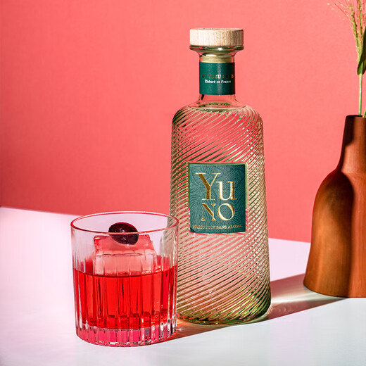 YUGIN【原瓶进口】法国欲蜜柚金酒洋酒马天尼调酒基酒 YuNo金酒0度饮料 700mL