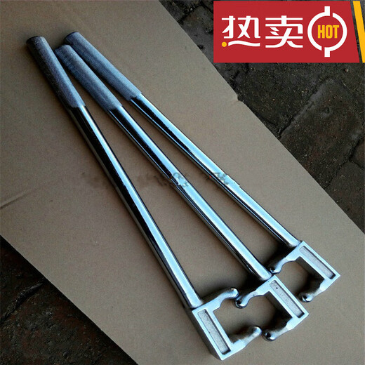 Shifanli F wrench 200-1200mm chrome-plated F-type valve wrench F-type valve wrench F-type wrench Chengjia set of F wrench 15 pieces