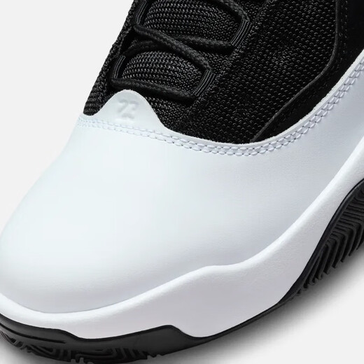 Nike (NIKE) basketball shoes men's shoes for spring new JORDAN MAX AURA 2 sports shoes cushioning casual shoes CK6636-107 black and white little gold man 41