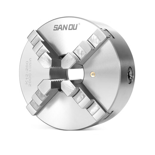Mandrin auto-centrant à quatre griffes Sanou Sanou K12 tringlerie manuelle 80 100 125 160 200 250 30 marque Sanou K12250A (griffe séparée)