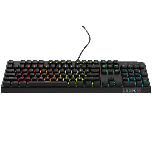 Lenovo (lenovo) MK7 savior mechanical keyboard multi-function gaming keyboard full-key conflict-free e-sports peripherals LOL/CF gaming keyboard green axis savior MK7 colorful-RGB backlight mechanical keyboard