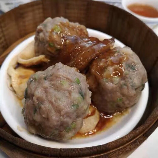 金早绿点香菜牛肉牛筋丸火锅丸子妹烧烤组合串760g20个