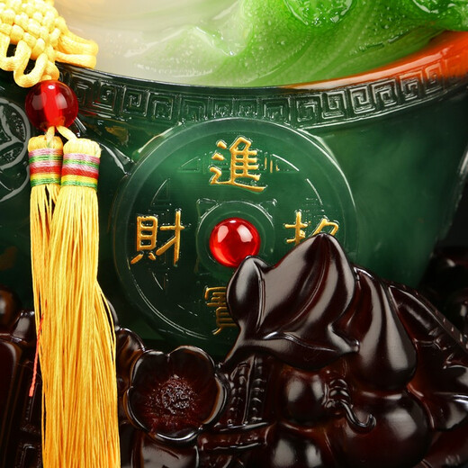 Jishantang Eröffnung Geschenke Pixiu Jade Kohl Ornamente Crafts Office Wohnzimmer Weinschrank Dekoration Haus Umzug neu