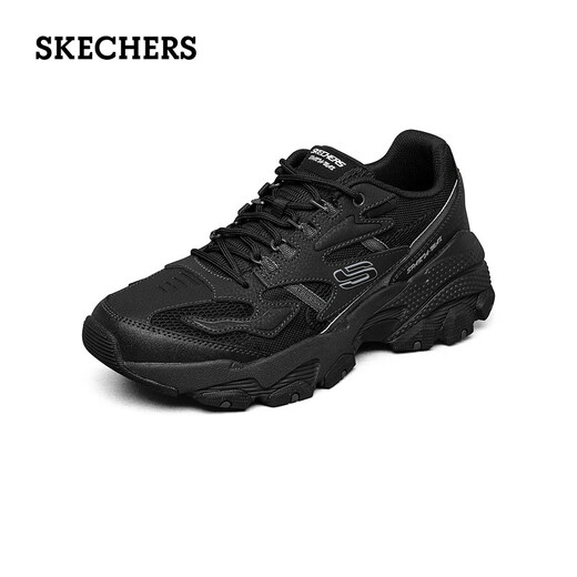 Skechers men's shoes autumn thick sole heightening dad shoes retro sports shoes comfortable soft sole outdoor casual shoes 237121