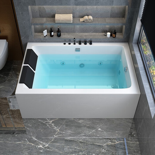 Okalen Double Bathtub Home Акрил независимый для серфинга массаж-массаж Постоянный температура