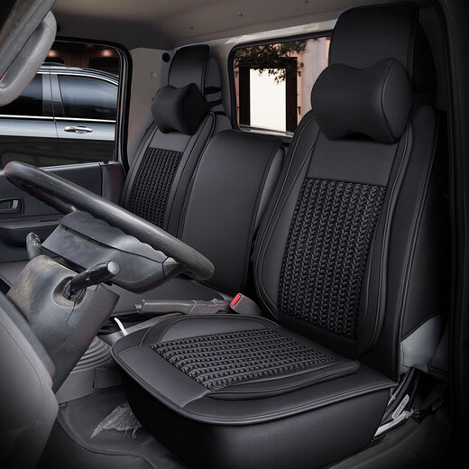 
China National Heavy Duty Truck Chengdu Ace Series Seat Cover 757b 777b777BP 737B Truck Four Season Seat Cushion Single Seat Black Standard Edition