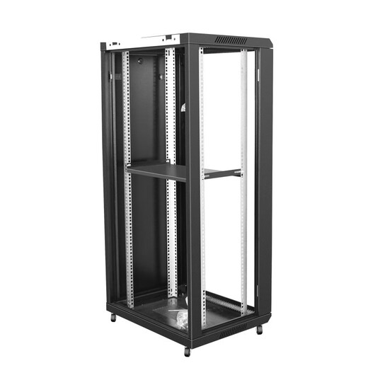 Tuteng W65/66 Netzwerkschrankschalter Router 6U/9U/12U/15U22U0,3 Meter 0,45 Meter 0,6 Meter W6622 Schwarzes Glas Tür 600*600*1200