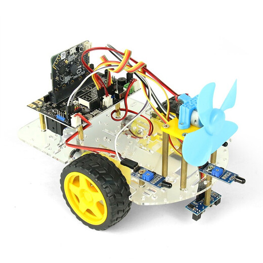 CreateBlock Microbit Development Board Micro: Bit Expansion Board Python Starter Kit Programming Starter Learning Kit C (einschließlich Motherboard)