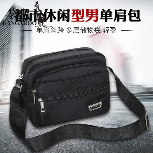 Kangaroo (Kangaroo) Multi-Layer-Business-Taschen, Gemüse- und Geldkollektion Chef Damen-Kassierer-Taschen, Stände, Crossbody-Taschen, Brieftaschen zum Verkauf von Waren. Yunzhi 688 Upgrade-Version, Sechs-Layer-Reißverschluss, dunkelblau