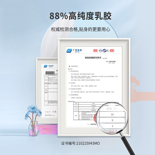 Urban Beauty Underwear Women's Wireless Lace Bra Thin Breathable Natural Latex Cotton Full Cup Big Breasts Show Small 2B23A8