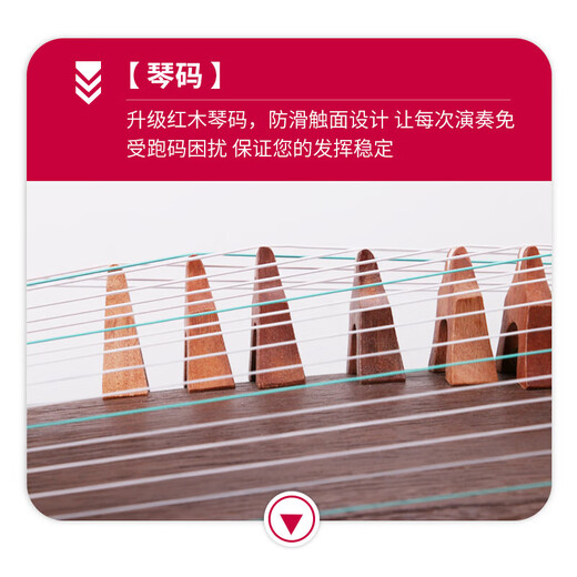 音域（RANGE）初学者入门演奏考试级古筝民族弹拨乐器+琴凳全套配件