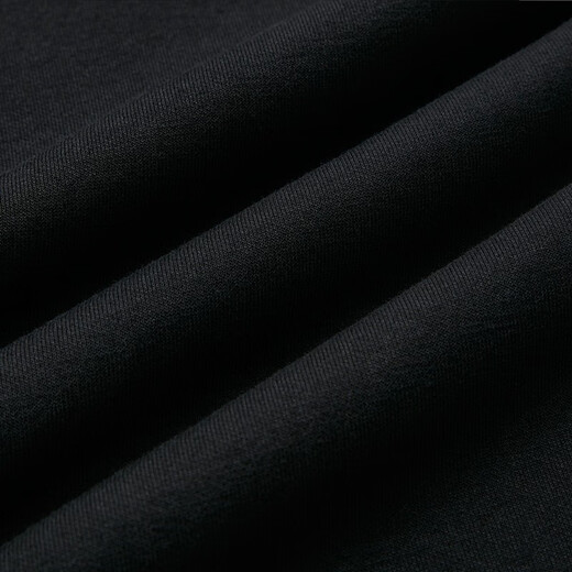 Peak fleece sweatpants men's autumn and winter new loose casual fleece warm leggings sweatpants trousers black L/175