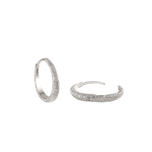 Nilan Platinum Earrings PT950 Earrings Women's Simple Earrings 520 Birthday Gift for Girlfriend Starry Earrings