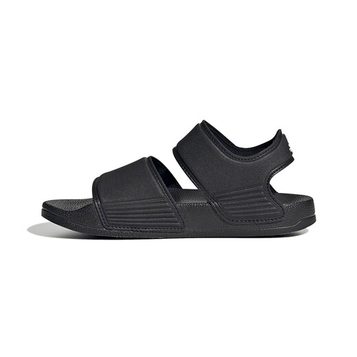 Adidas children's shoes open toe children's sandals summer style boys and girls Velcro soft bottom small and big children's beach shoes GW0344 GW0344 black size 39/6uk/foot length 24cm