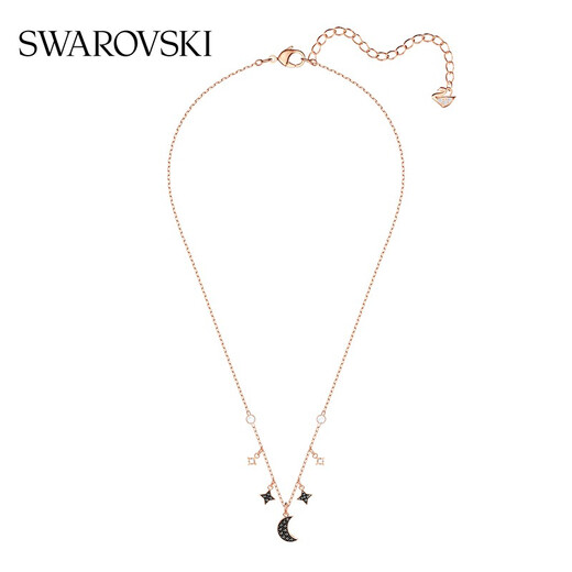Swarovski (SWAROVSKI) Swarovski SWAROVSKI SYMBOL necklace star and moon shape fantasy night black 5429737