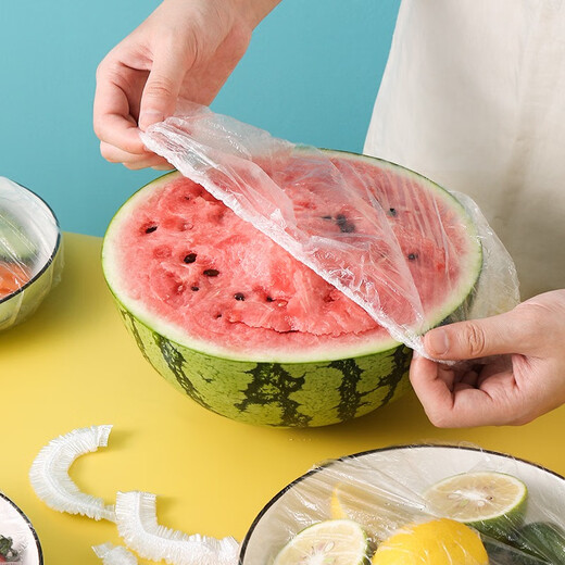 Hongfu's new disposable cling film cover household fresh-keeping bag with elastic mouth shower cap style set bowl leftovers 400