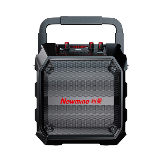 Newman K97 square dance audio outdoor high-volume wireless Bluetooth speaker small home card radio portable portable stall speaker WeChat payment voice broadcaster K97 standard version without wheat - free 32G song U disk official standard