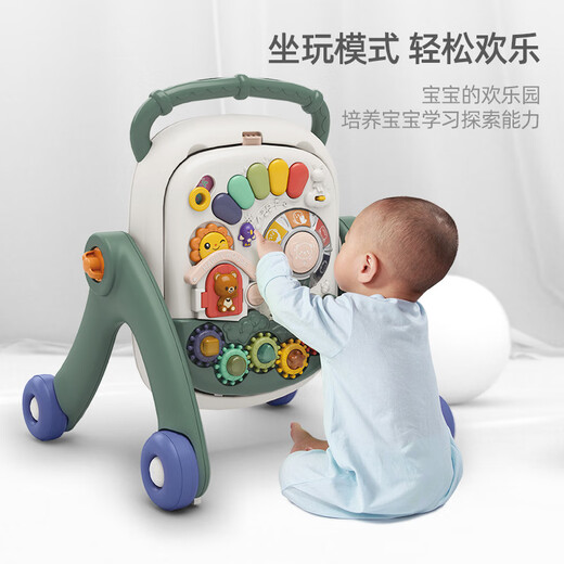 La nouvelle fonction de Mebele Walker Baby Walker apprenant à marcher sur le jouet artefact réglable de vitesse anti-retour.