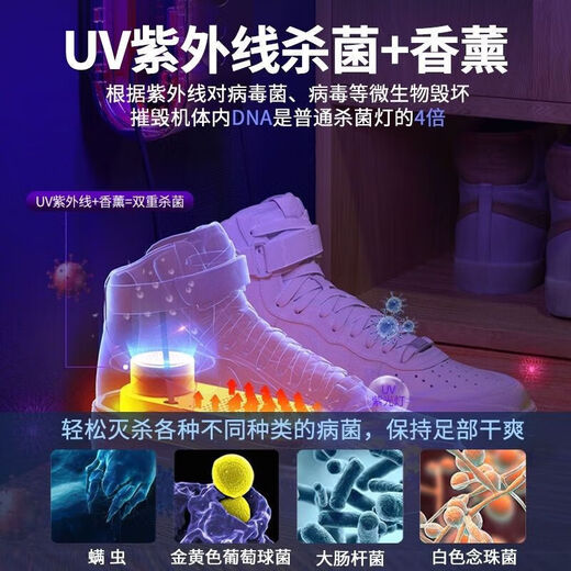 Nesugar shoe dryer shoe dryer shoe dryer wet and dry ozone sterilization and deodorization smart shoe dryer - upgraded wall smart shoe dryer - upgraded wall hanging version - triple sterilization
