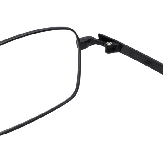 Hellasdan Walconstan importiert aus der Japan Elegant Series Optical Rahmen Herren Vollrahmen -Brillen Rahmen Titanium H9755 004 Schwarz