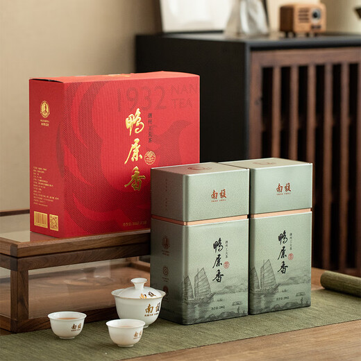 南馥乌龙茶潮州凤凰单枞茶鸭屎香一级500g礼盒装非遗乌岽单丛茶叶