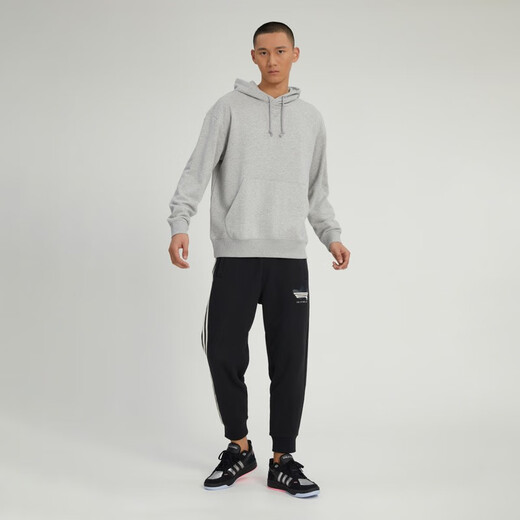 阿迪达斯 （adidas）男子M ALL SZN HD针织连帽套衫 舒适耐穿潮流时尚 IC9759 M