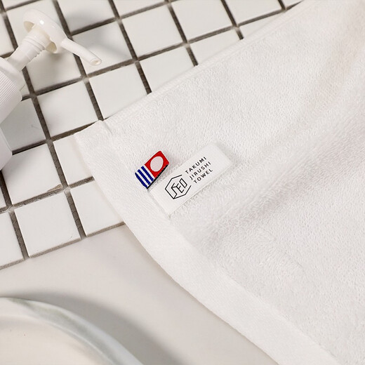 Imabari (IMABARI) JD Logistics Japan direct mail Imabari (IMABARI) towel square towel small towel pure cotton soft pure white towel 1 made in Japan 1