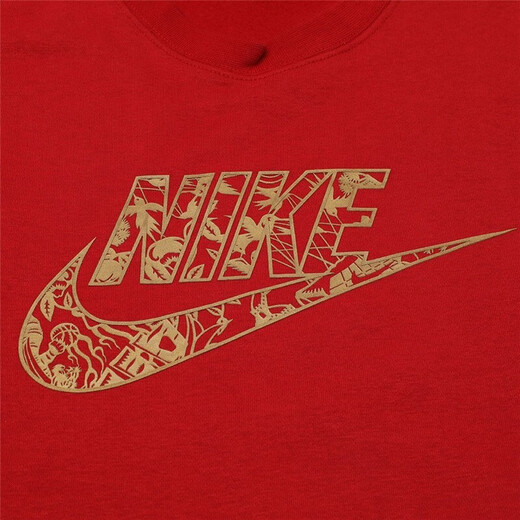 耐克（NIKE）新款卫衣女装夏季休闲运动保暖防风中长款连帽套头衫长袖上衣 CU3661-687  M