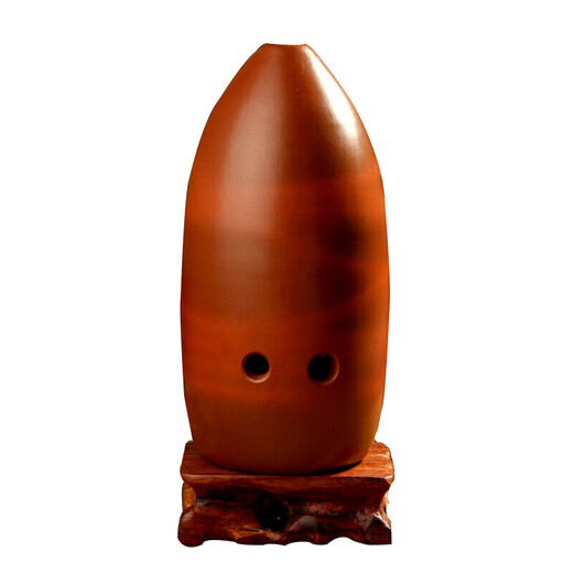 
Nagata Qixing No. 10-hole smoked and burning performance pen holder pot pottery instrument dragon and phoenix style ethnic instrument 10-hole smoked and burning performance wide range B