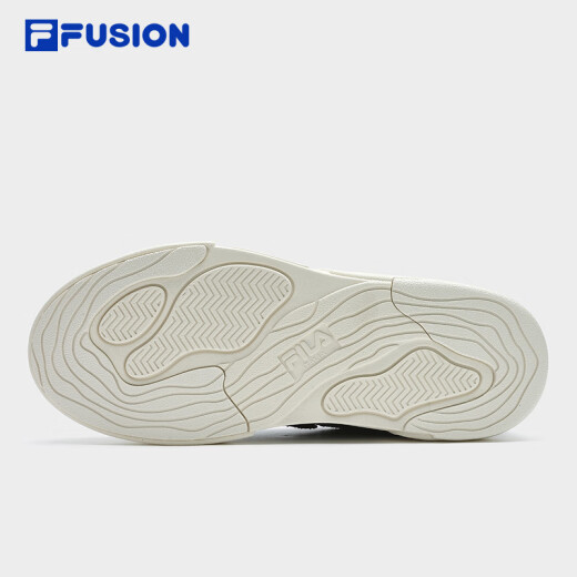 FILAFUSION斐乐潮牌男鞋POP II滑板生活鞋夏新款休闲帆布鞋 迷失黑-UP 44.5