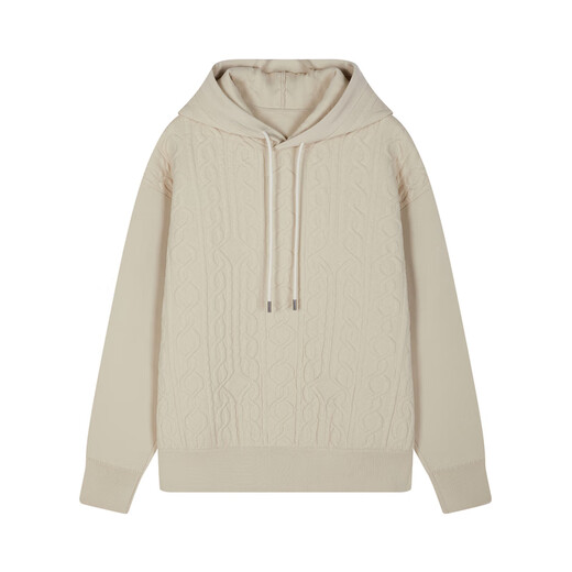 Sketch Neil Barrett co-branded Sketch men's autumn and winter new casual loose sweater hooded retro top 056 cold gray L