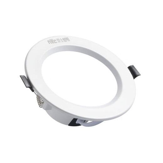 雷士照明LED嵌入式筒灯开孔7.5912.515cm6w10w12w18w2.5寸4寸6寸 白边18瓦白光开孔15-16.5CM