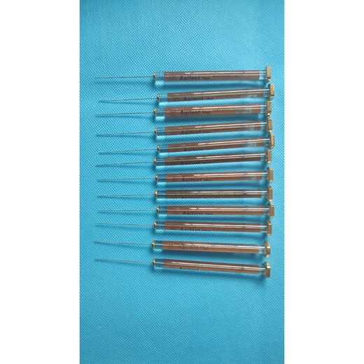Agilent/Shimazu Gasphase-Injektionsnadel 10 μl 5181-1267221-346185190-1483 verwendet 5181-1267 Keine Push-Stange