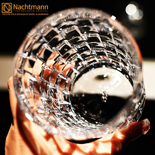 NACHTMANN German imported crystal glass wine glass whiskey glass wine glass beer glass household water glass beverage juice cup woven large size 330ML/single