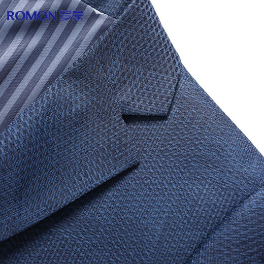 Luo Meng high-elastic ice silk suit men's slim thin casual business youth elastic jacket professional formal top suit