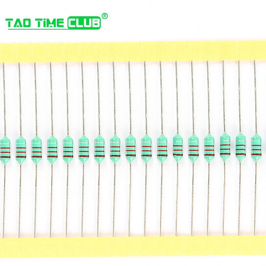 0410 direct plug color ring inductor 1/2W 0.5W color code inductor 10uH 4.7uH 1UH~100UH 50 pieces 1uH (50 pieces)