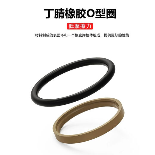 XMSJ英国Hallite组合油封密封圈H16活塞杆轴用格莱圈耐磨导向环8-280 H16-1047*1198*63