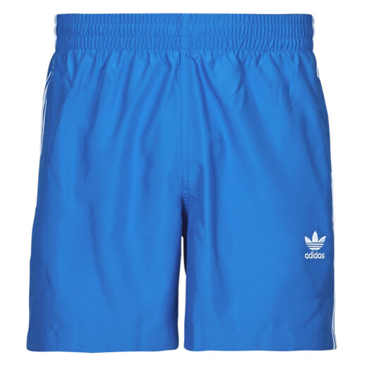 阿迪达斯 （adidas）男装运动短裤休闲宽松百搭透气度假沙滩裤蓝色2025夏季新款IK9194 蓝色 S(EU)