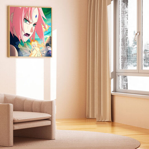 Karora Naruto mobile game poster wall sticker Uchiha Madara Obito Akatsuki organized dormitory bedroom self-adhesive painting FY(PP)1463 width 60cm-height 30cm