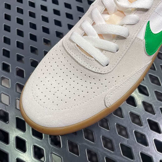 Nike (NIKE) men's shoes 2025 new summer sports shoes SB HERITAGE VULC low-top shoes cushioning casual shoes CD5010-101 wolf gray white green 42