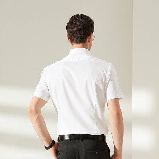 Youngor Shirt Männer Sommer junger Männer Business Casual Short Sleeve Shirt GSDD104984BJY White 41