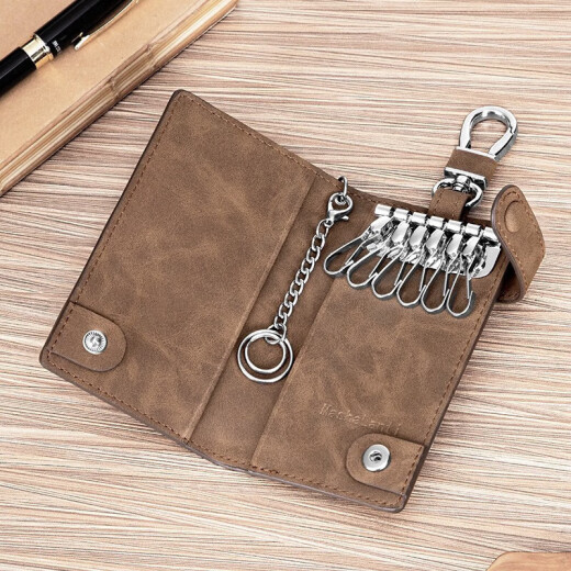 Mashalanti Men's Car Key Bag Сумка ретро-талия подвеса для брелок многоцелевого автомобиля Ключевая сумка сумка для сумки для того