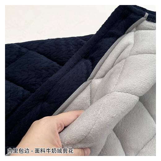 Suiyue Pyjamas Herren Winter eingedickt und samter dreischichtige Baumwollkorallen-Samtflanellanzug mittleren Alters und ältere Hauskleidung Daddy Anzug N9930 Blau M Milch Velvet verbessert verdickte 2xl Code (140-165 Jin [Jin gleich 0,5 kg])