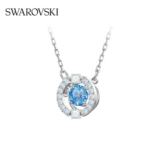 Swarovski (SWAROVSKI) Una Beating Heart Necklace Women's Pendant Light Luxury Niche Gift for Girlfriend Lady Wife Graduation Gift Women Beating Heart Set 5480485