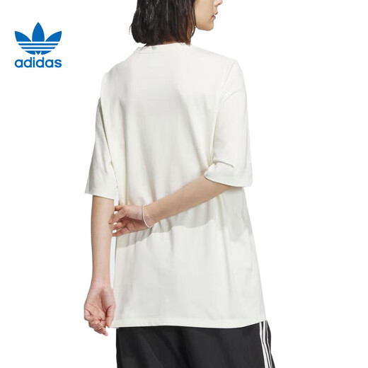 Adidas Clover Women's Sports et T-shirt à manches courtes décontractées IW6296 IW6296-2024 Été M