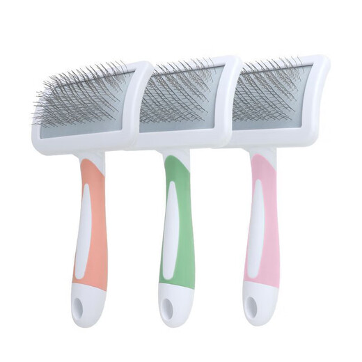Dog Comb, Dog Hair Cleaner, Cat Hair Removal Comb, Teddy Bichon Needle Comb, Removing Floating Hair and Knotting Brush, Mint Green, Hair Removal, Fluffy Hair, No Specifications