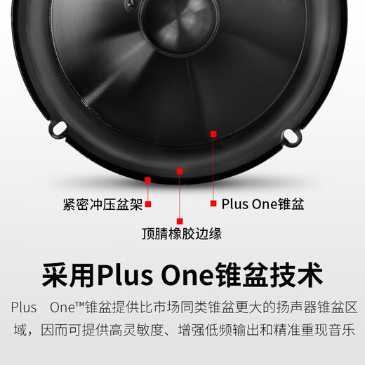 Infinity car audio modification REF rock DJ two-way coaxial horn tweeter bass car speaker set Zhizhen basic type-6 speakers including installation